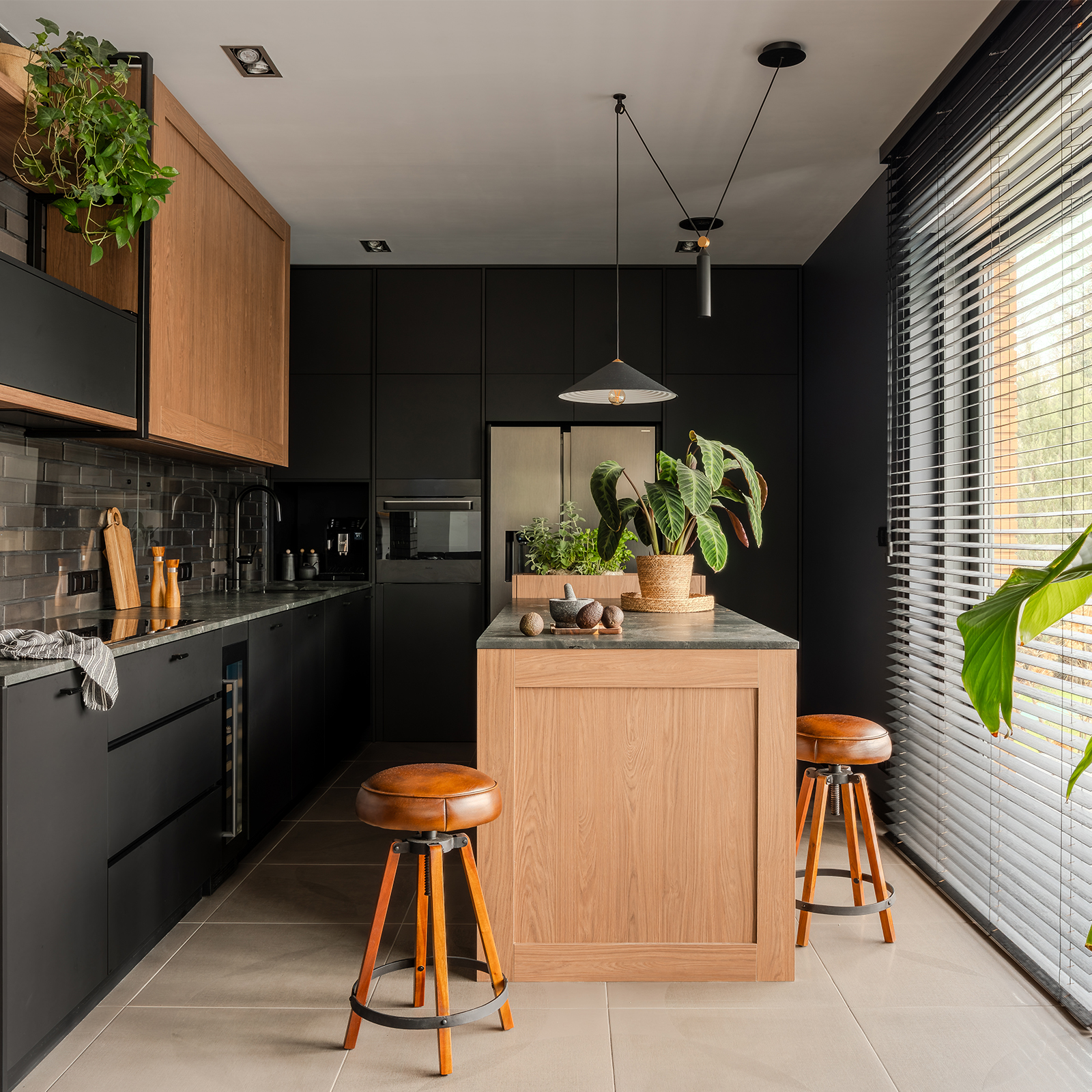 Realizacja projektu wnętrz w kolorach naturalnych